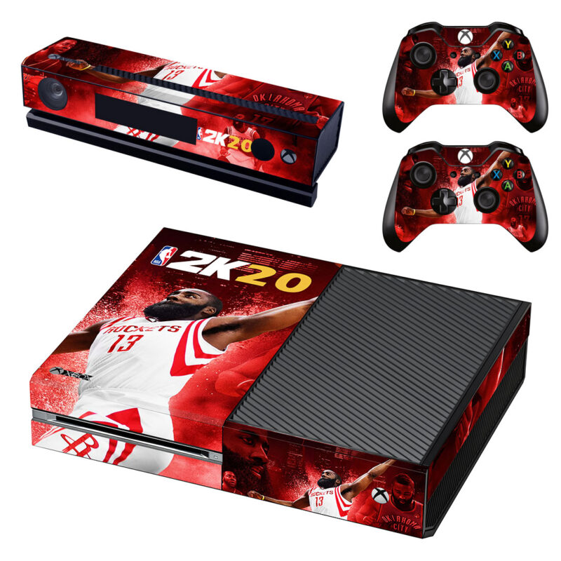 NBA 2K20 James Harden Xbox One Skin Sticker