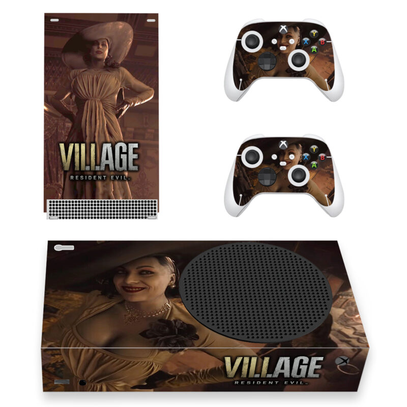 Resident Evil Village Game Skin Sticker For Xbox Series S And Controllers