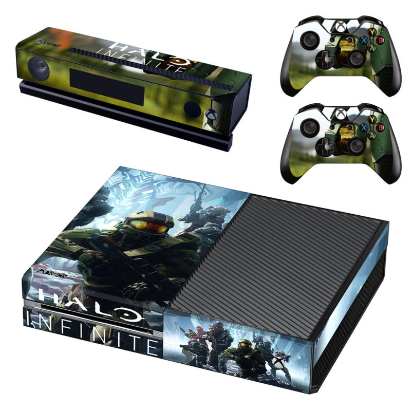 Halo Infinite Game Skin Sticker For Xbox One Design 6