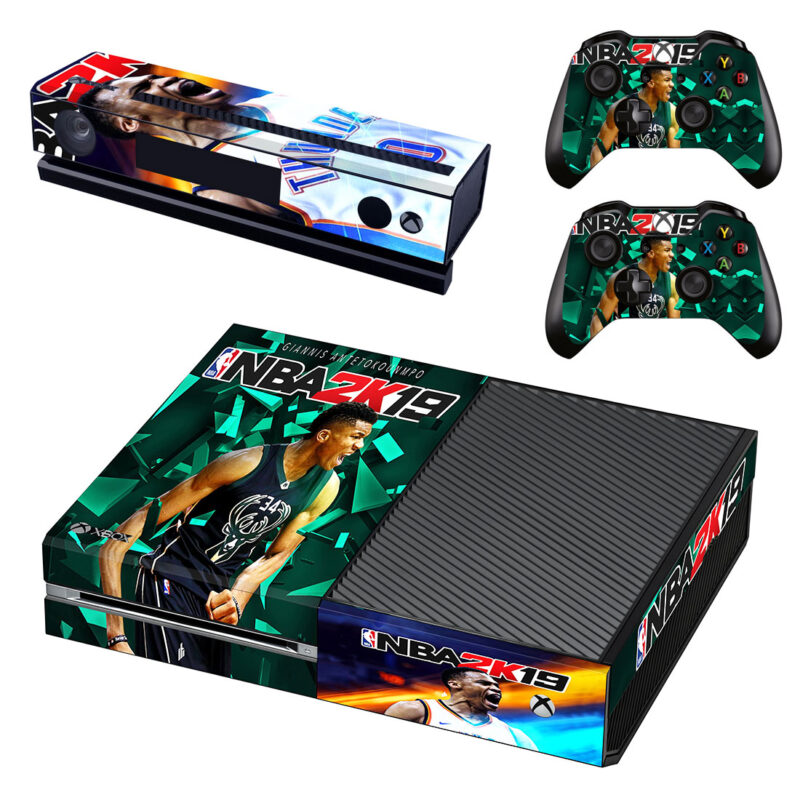 NBA2K19 Giannis Antetokounmpo Skin Sticker For Xbox One