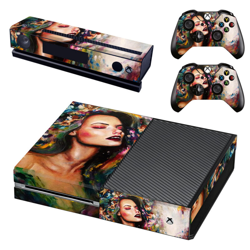 Katy Jade Dobson Magdalene Oil Painting Skin Sticker For Xbox One