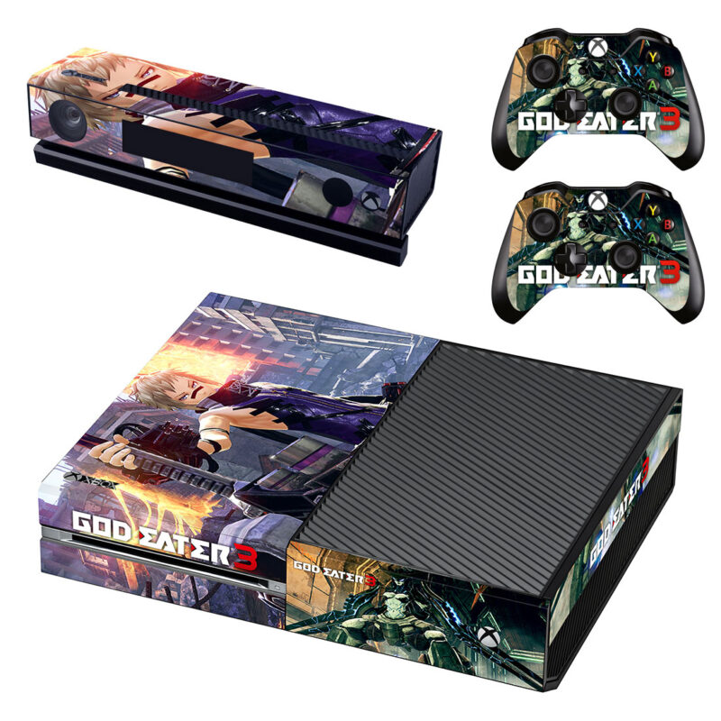 God Eater 3 Game Skin Sticker For Xbox One Design 6