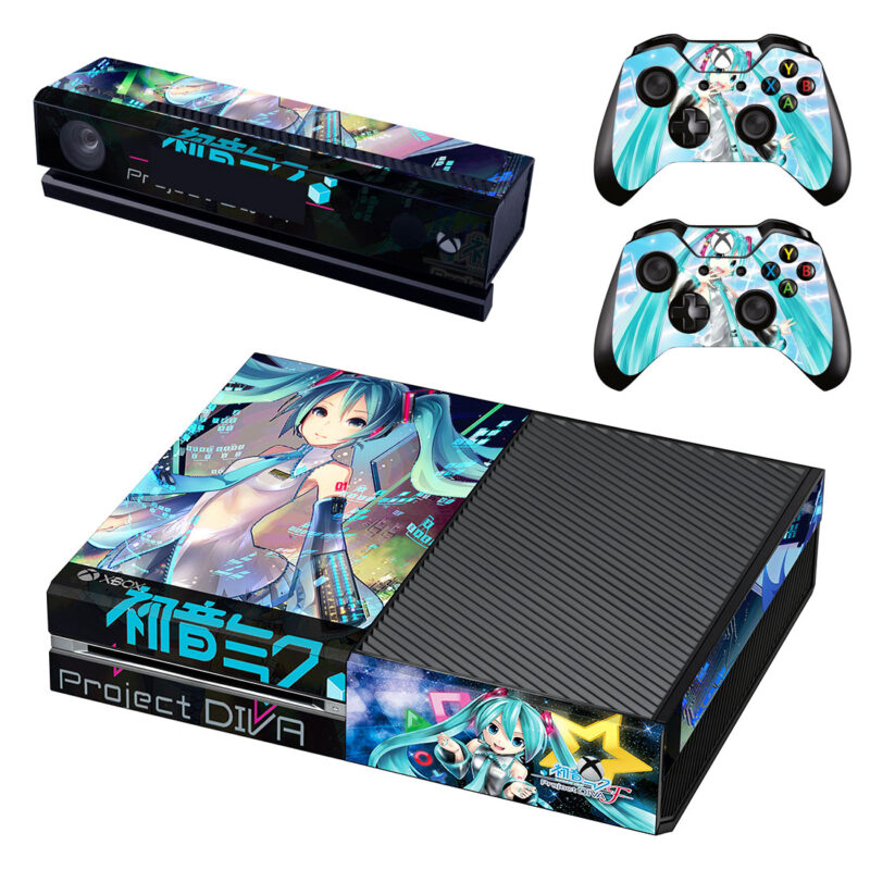 Hatsune Miku Project Diva F Game Xbox One Skin Sticker