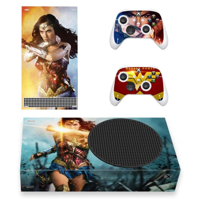 Wonder Woman Game Skin Sticker For Xbox Series S And Controllers