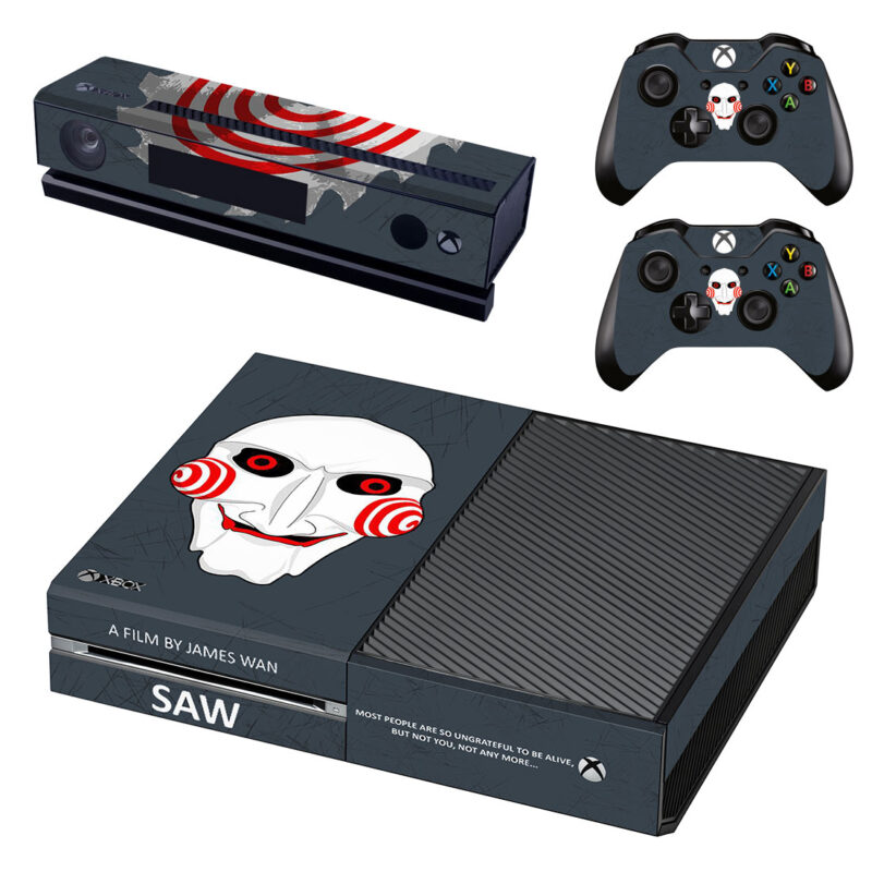 Saw Film Xbox One Skin Sticker Design 1