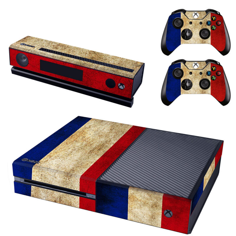 Flag Of France Xbox One Skin Sticker