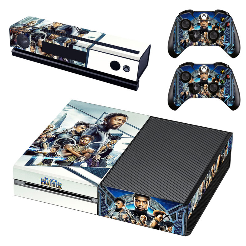 Black Panther Characters Xbox One Skin Sticker