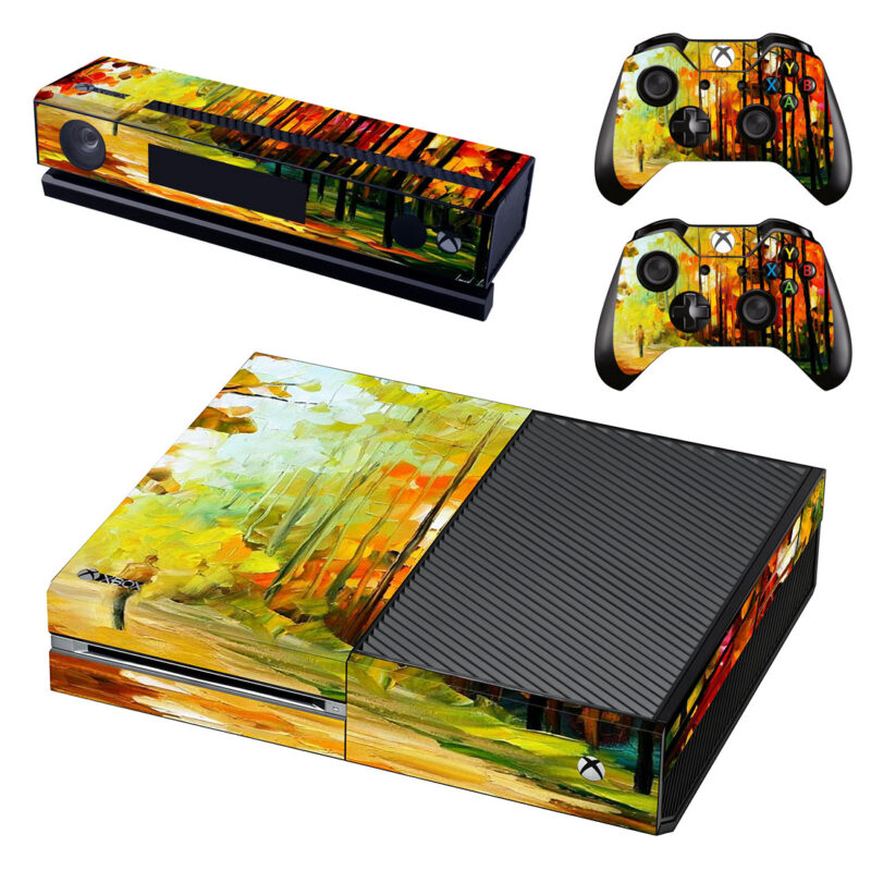 Nature Painting Xbox One Skin Sticker