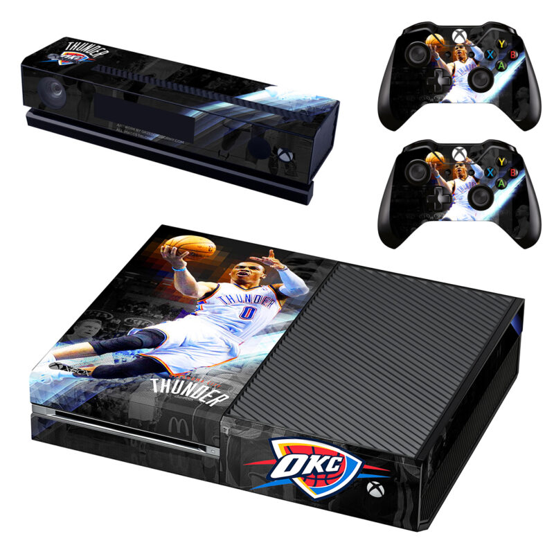 Russell Westbrook OKC Thunder Xbox One Skin Sticker