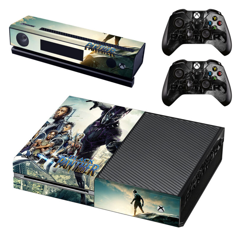 Black Panther Xbox One Skin Sticker Design 2