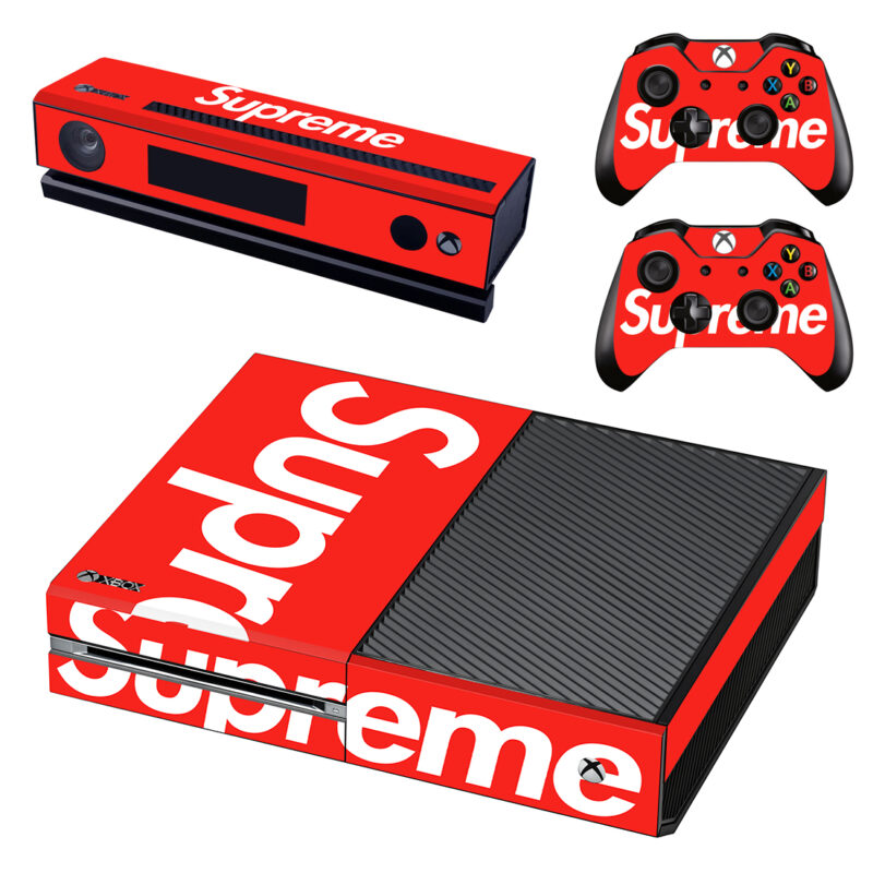 Supreme Xbox One Skin Sticker