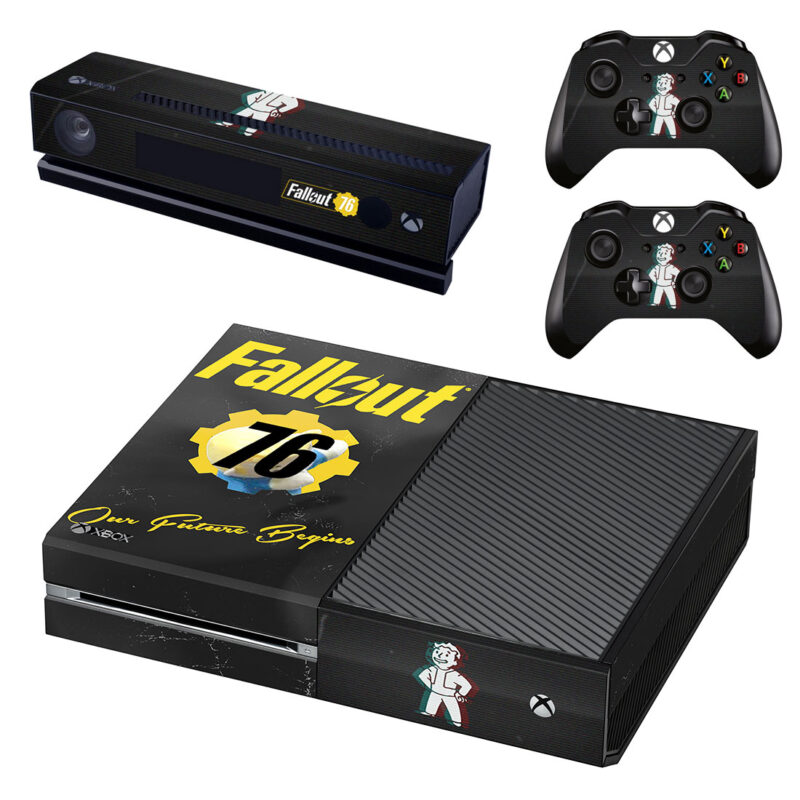 Fallout 76 Game Skin Sticker For Xbox One Design 3