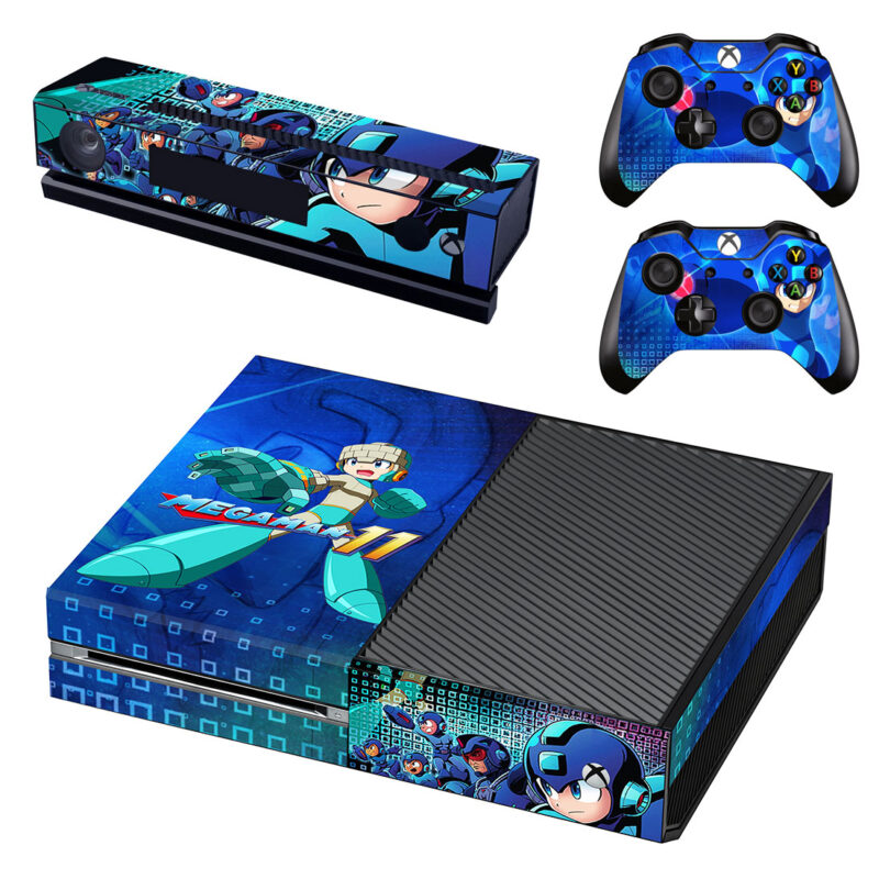 Mega Man 11 Game Skin Sticker For Xbox One Design 3