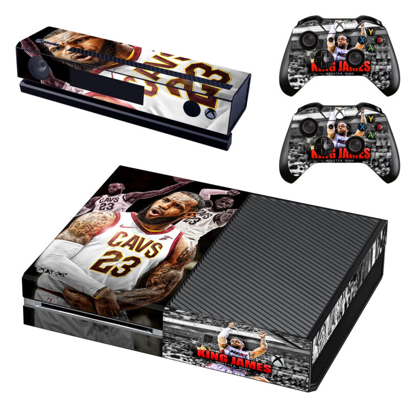 Lebron James Monster Dunk Skin Sticker For Xbox One