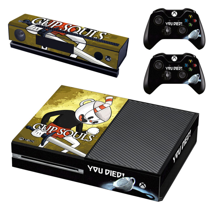 Cuphead Cup Souls Xbox One Skin Sticker