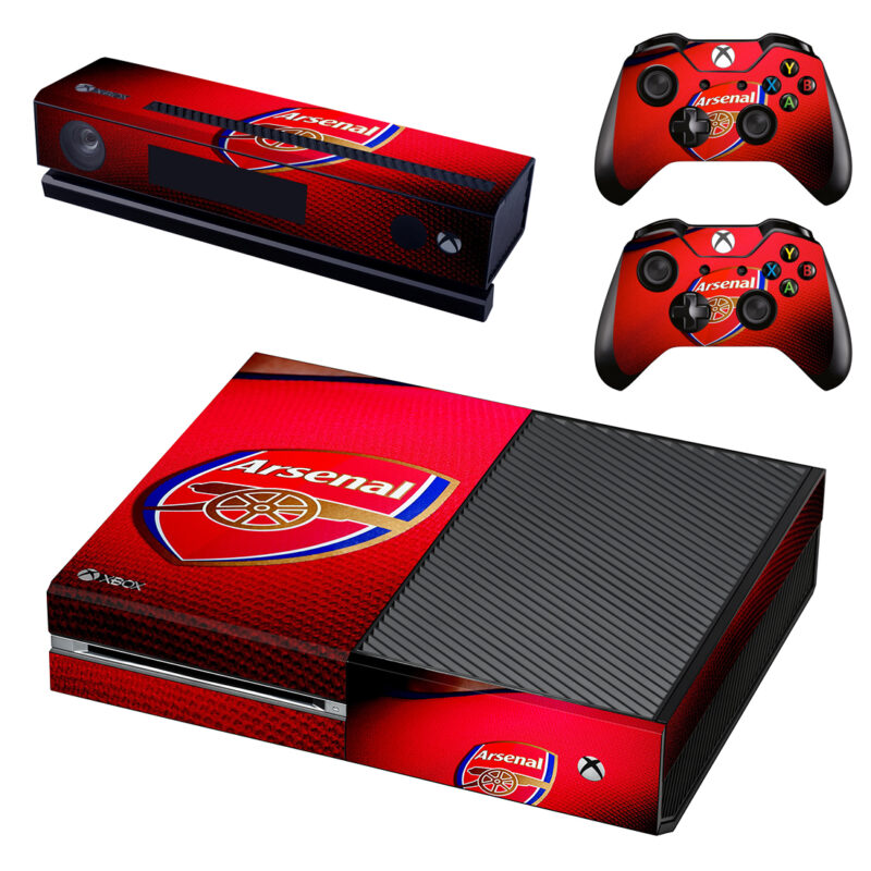 Arsenal FC Xbox One Skin Sticker Design 1