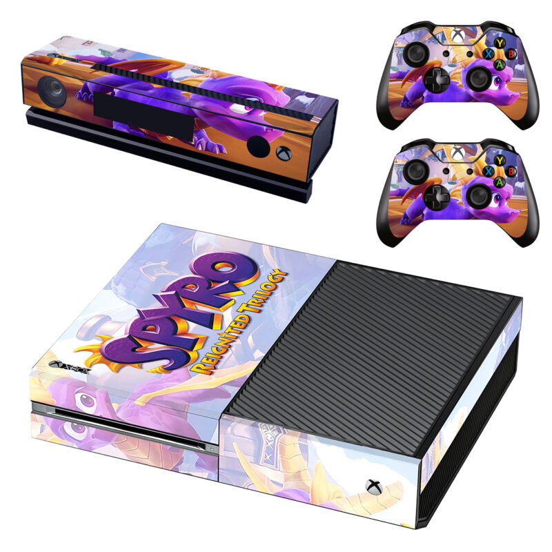 Spyro Reignited Trilogy Game Skin Sticker For Xbox One