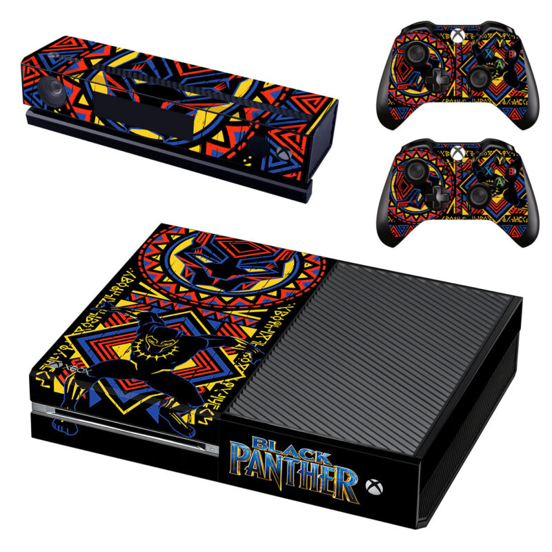 Black Panther Xbox One Skin Sticker