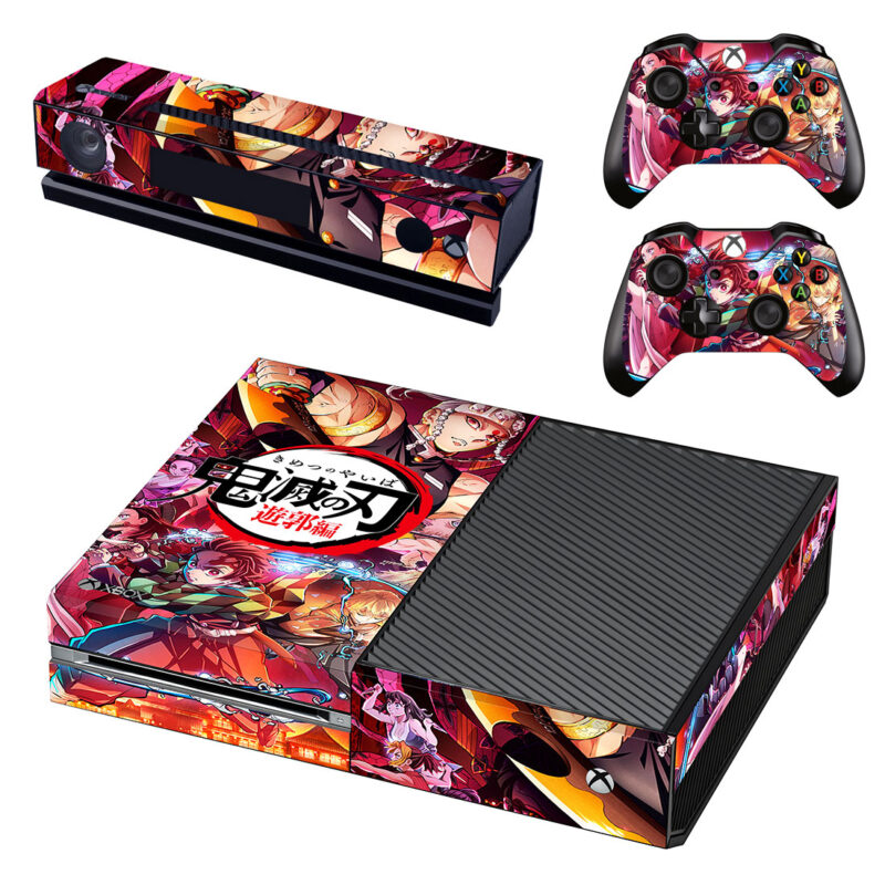 Demon Slayer: Kimetsu No Yaiba Skin Sticker For Xbox One Design 2