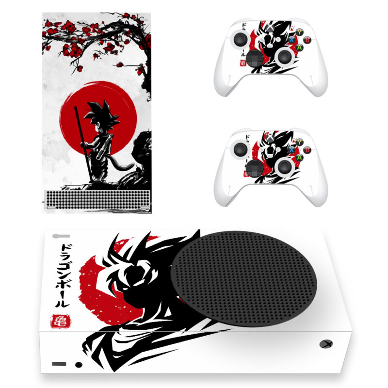 Saiyan Under The Tree Skin Sticker For Xbox Series S And Controllers