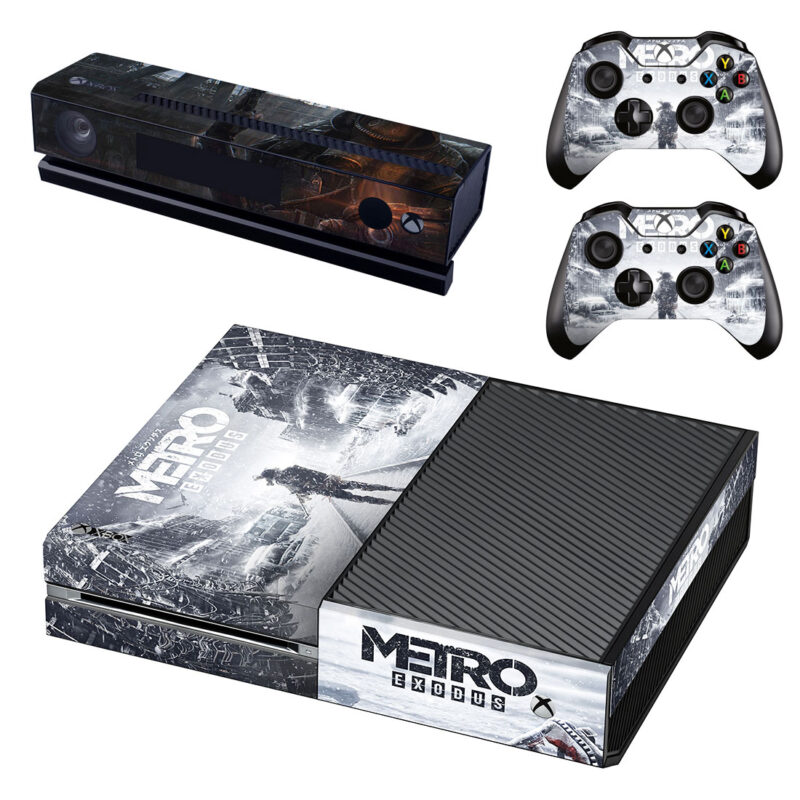 Metro Exodus Game Skin Sticker For Xbox One Design 2