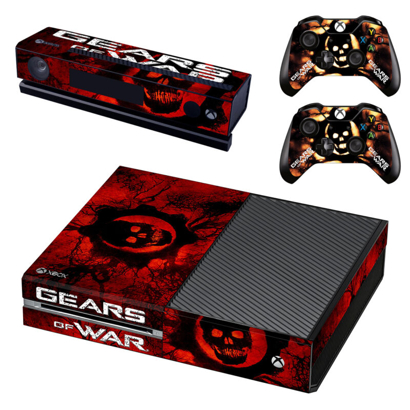 Gears Of War Series Xbox One Skin Sticker Design 3