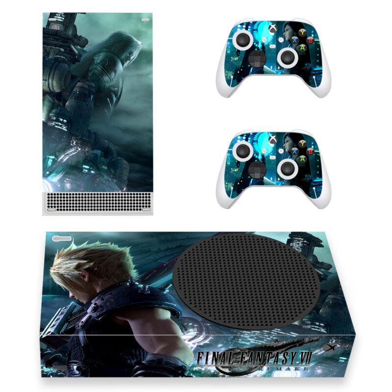 Final Fantasy VII Remake Game Skin Sticker For Xbox Series S And Controllers