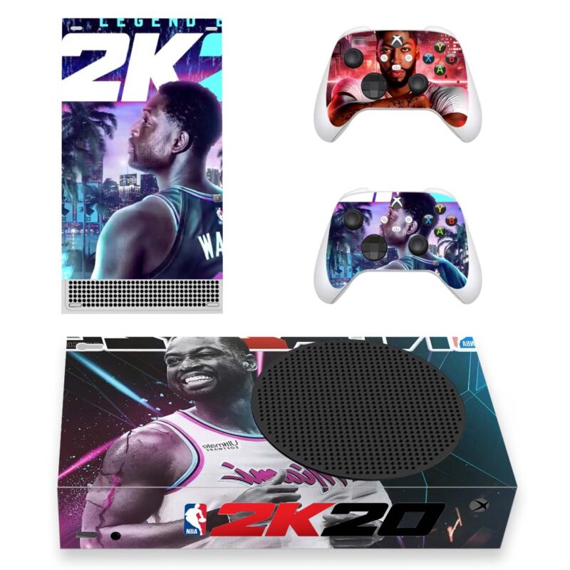 NBA 2K20 Anthony Davis And Dwyane Wade Skin Sticker For Xbox Series S And Controllers