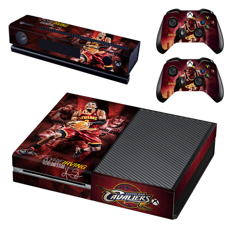 Cleveland Cavaliers Team With Xbox One Skin Sticker