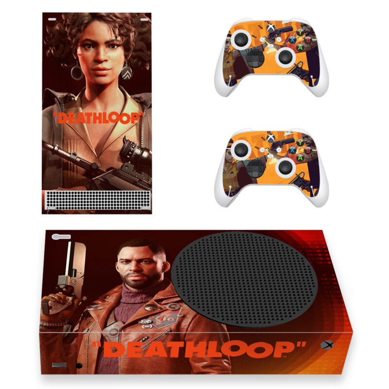 Deathloop Game Skin Sticker For Xbox Series S And Controllers Design 1