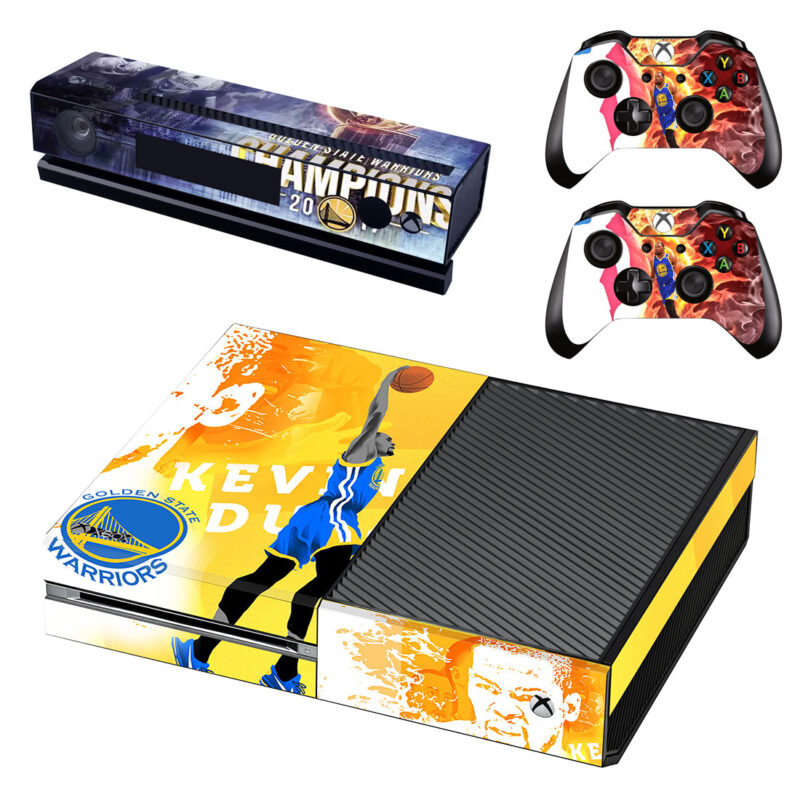 Kevin Durant Golden State Warriors Championships 2016 - 2017 Xbox One Skin Sticker