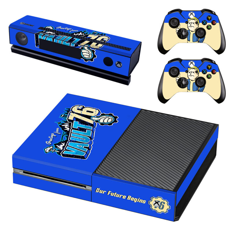 Greetings From Vault 76 Our Future Begins Xbox One Skin Sticker