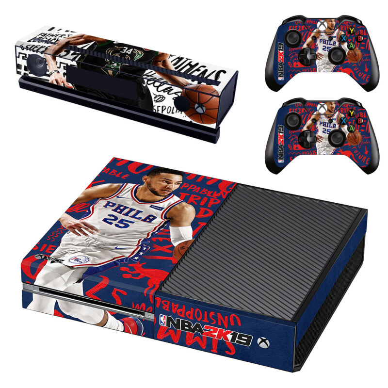 NBA 2K19 Pre Owned Skin Sticker For Xbox One