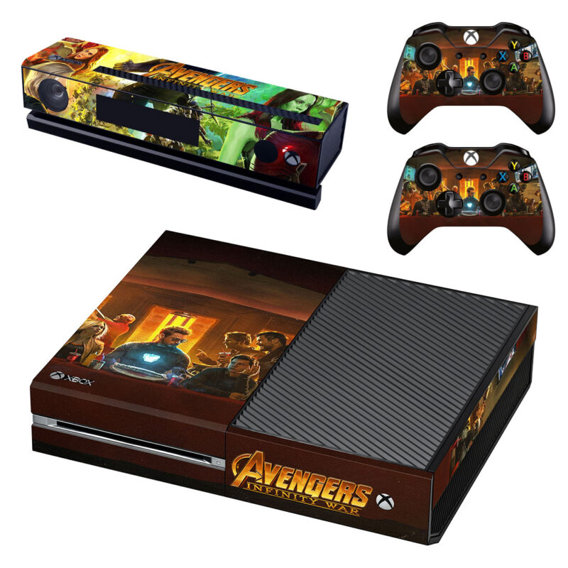 Avengers: Infinity War Skin Sticker For Xbox One Design 2