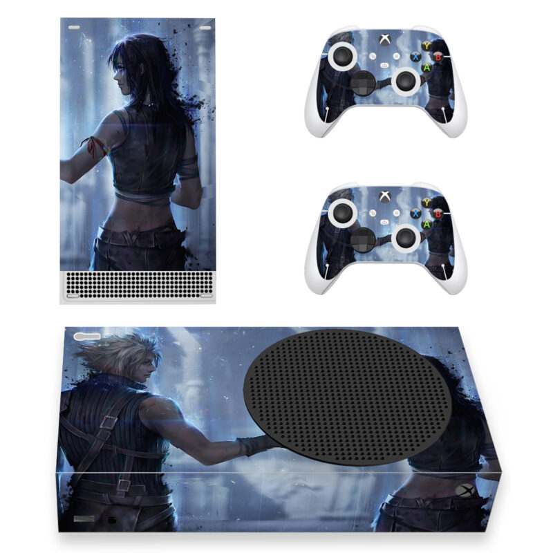 Final Fantasy VII Remake Game Skin Sticker For Xbox Series S And Controllers Design 2