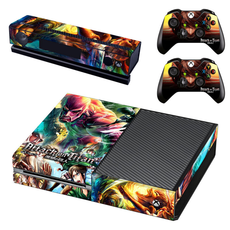 Attack On Titan Game Xbox One Skin Sticker Design 4