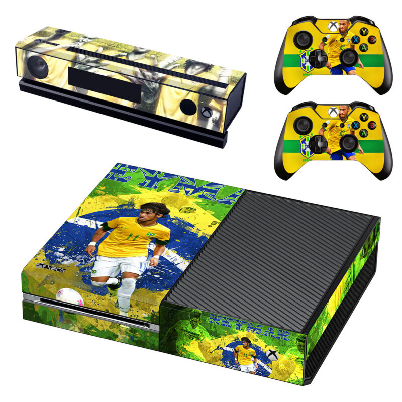 Brazilian Football Confederation And Neymar Skin Sticker For Xbox One