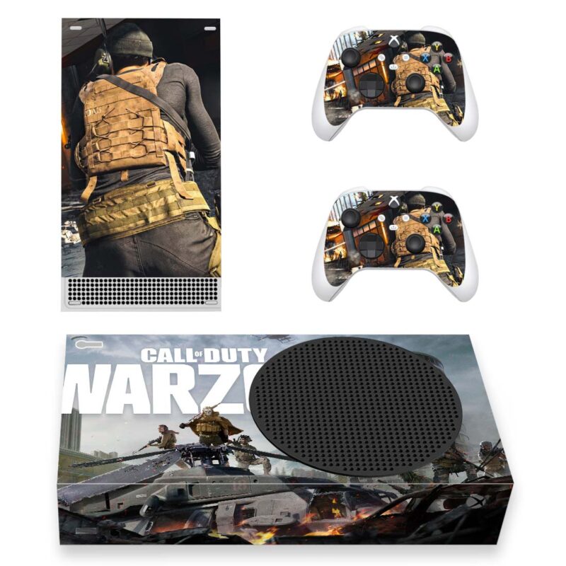 Call Of Duty: Warzone Game Skin Sticker For Xbox Series S And Controllers Design 4