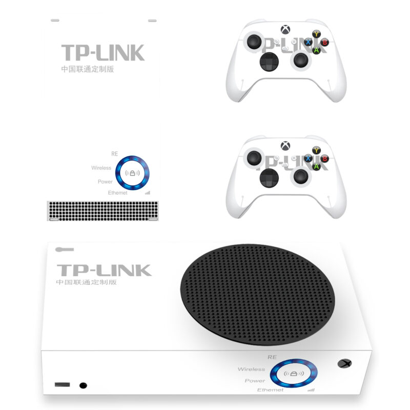 Tp-Link Network Skin Sticker For Xbox Series S And Controllers