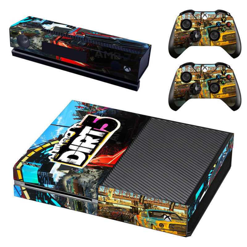 Dirt 5 Game Xbox One Skin Sticker Design 1