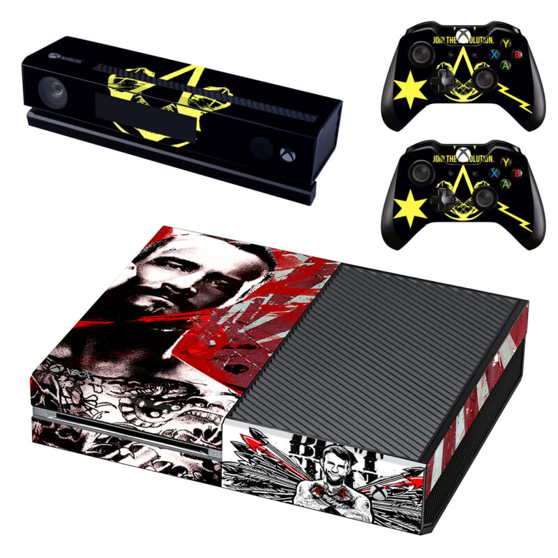 Assassin's Creed And CM Punk Xbox One Skin Sticker