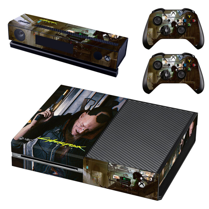 Cyberpunk 2077 Game Skin Sticker For Xbox One Design 2