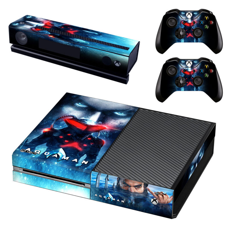 Aquaman Movie Skin Sticker For Xbox One Design 3