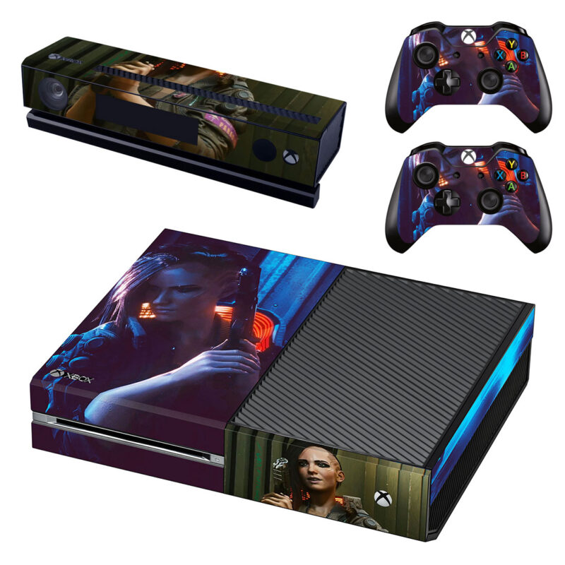 Cyberpunk 2077 Characters Xbox One Skin Sticker Design 2