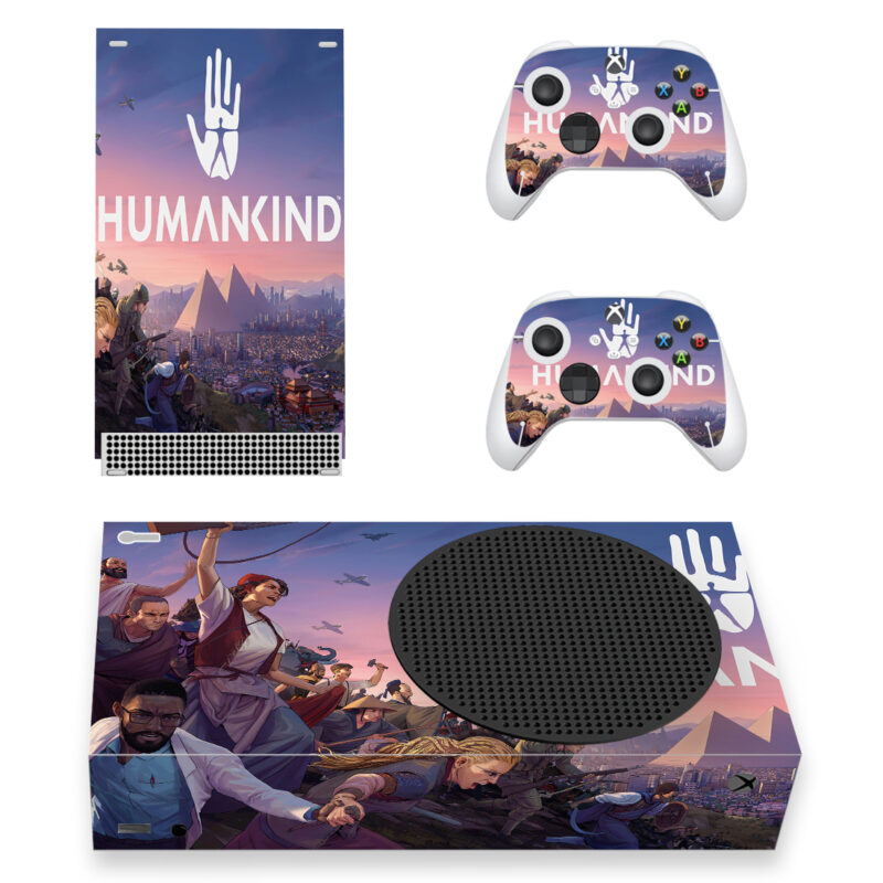 Humankind Game Skin Sticker For Xbox Series S And Controllers Design 2