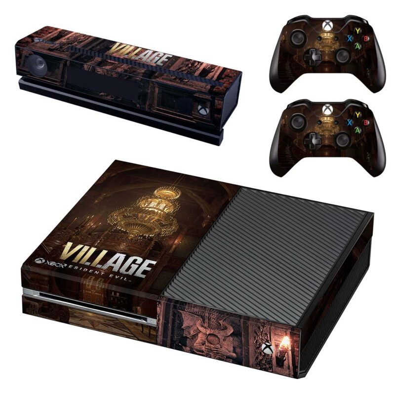 Resident Evil Village Game Xbox One Skin Sticker Design 3