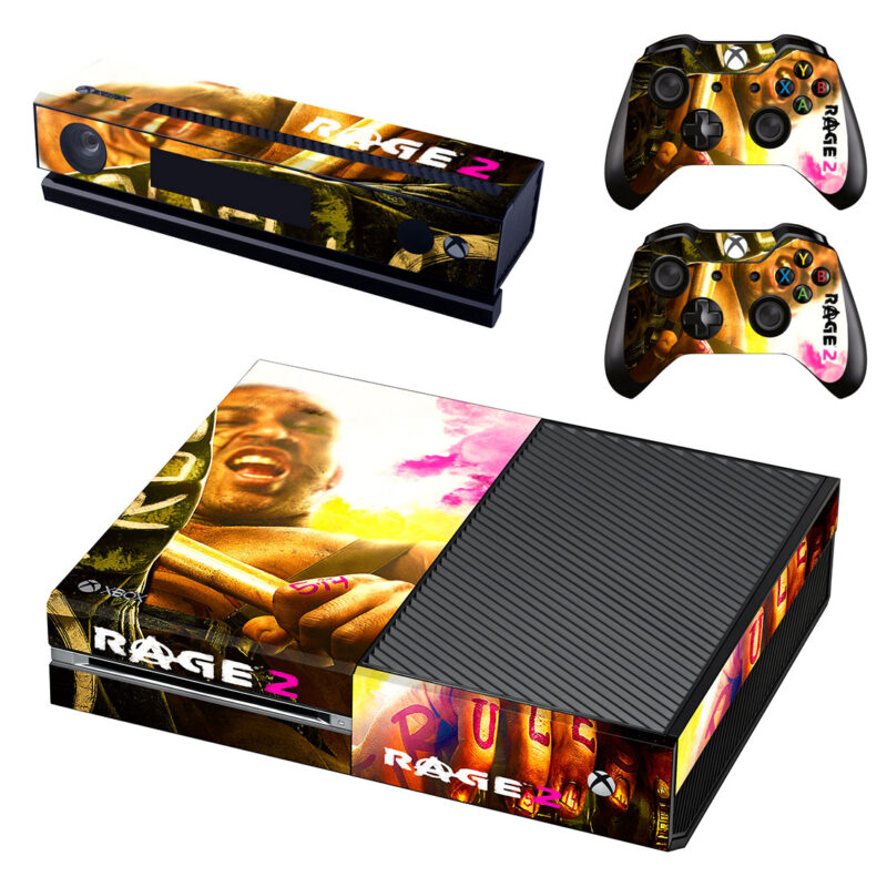 Bethesda Softworks Rage 2 Xbox One Skin Sticker Design 1