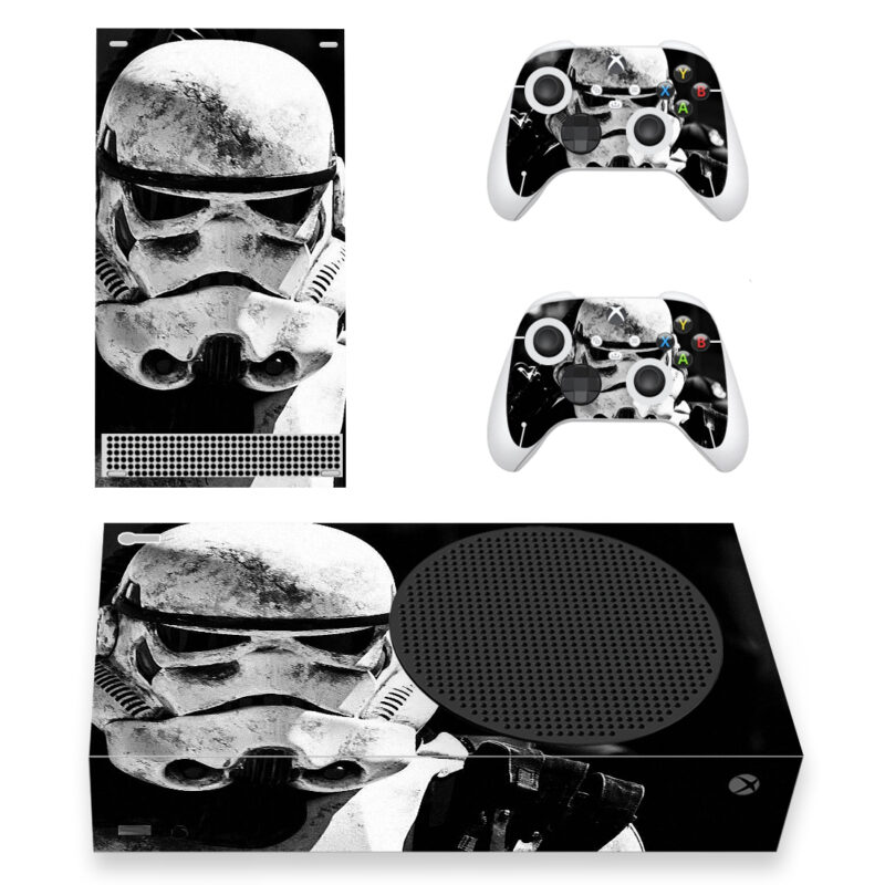 Star Wars Stormtrooper Skin Sticker For Xbox Series S And Controllers