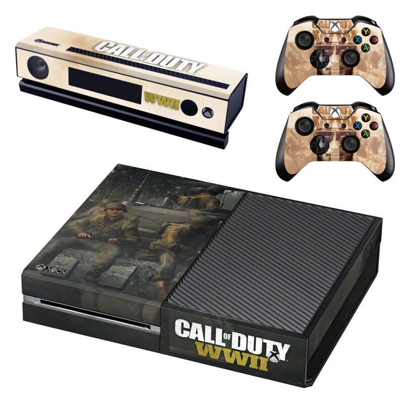 Call Of Duty: WWII Game Skin Sticker For Xbox One