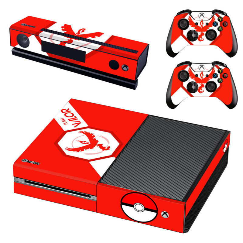 Pokémon Go Team Valor Xbox One Skin Sticker